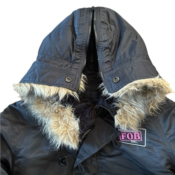 Alpha Industries N-2B Short Waist Parka Military Style Bomber Jacket L RN 35569 - Picture 4 of 6